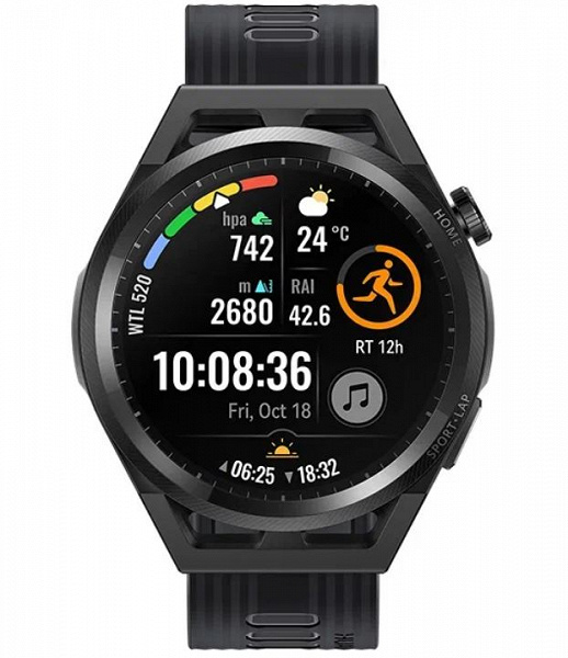 Экран AMOLED 1,43 дюйма, датчики ЧСС и SpO2, GPS, корпус из композитного волокна, до 14 дней автономной работы за 23 000 рублей. Умные часы Huawei Watch GT Runner представлены в России